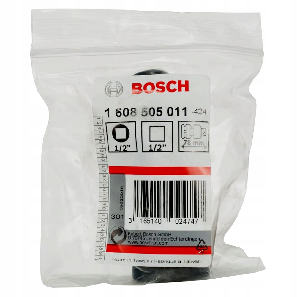 Przegub kulkowy Bosch 1/2" - 1/2" Mocowanie 1/2