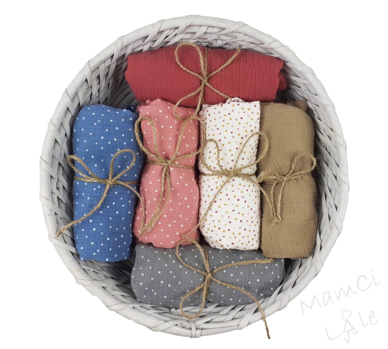 PIELUSZKA MUŚLINOWA OTULACZ 75x75cm MAMCILALE Rodzaj pieluszek wielorazowe