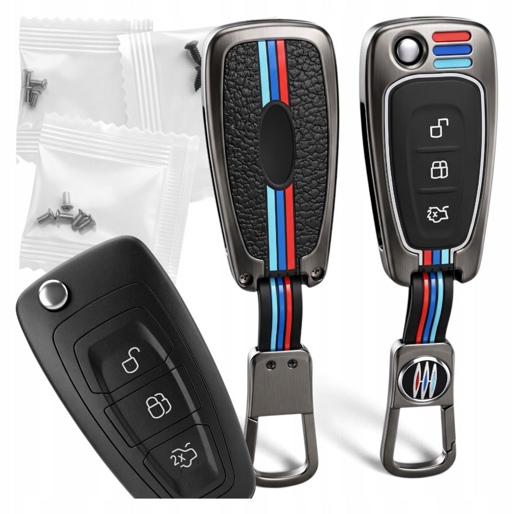 Etui Obudowa Pokrowiec na klucz Ford Focus MK3 4 Mondeo Fiesta i inne Fordy