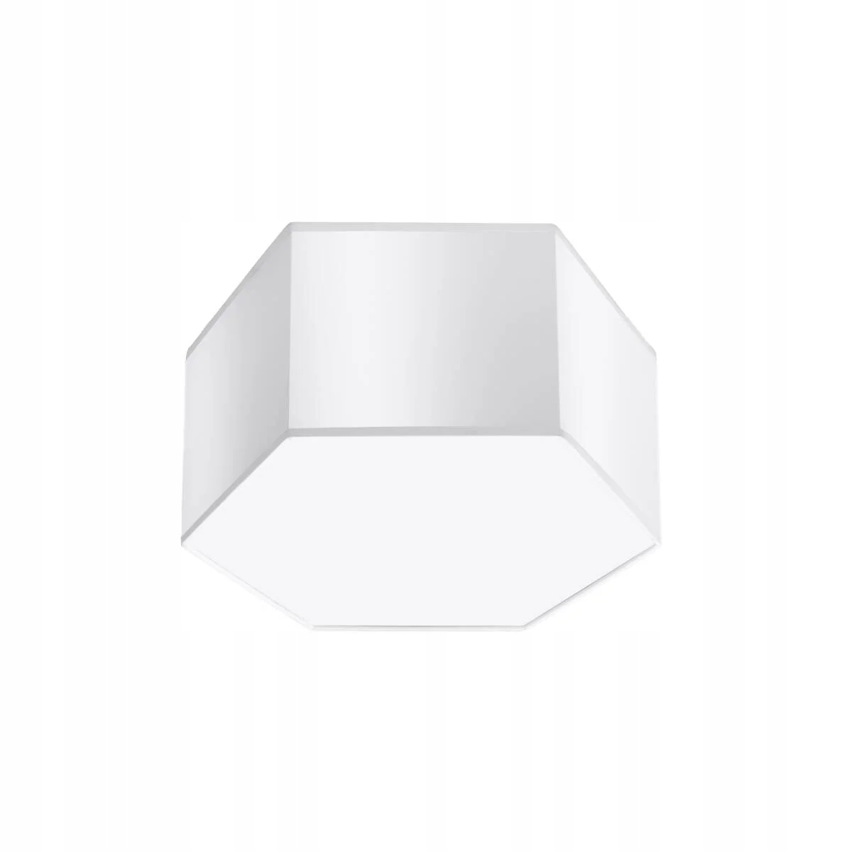 Stropná lampa stropné svietidlo biely hexagón 15 cm do spálne Sollux Lighting