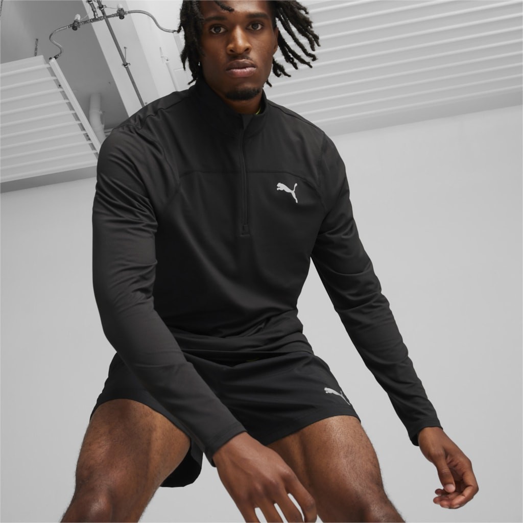 Pánské triko Puma run cloudspun 1/4 zip