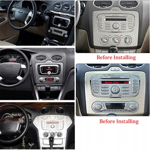 RADIO ANDROID BT FORD MONDEO MK4 FOCUS MK2 MK3 S-MAX GALAXY C-MAX KUGA 64GB Marka bez marki