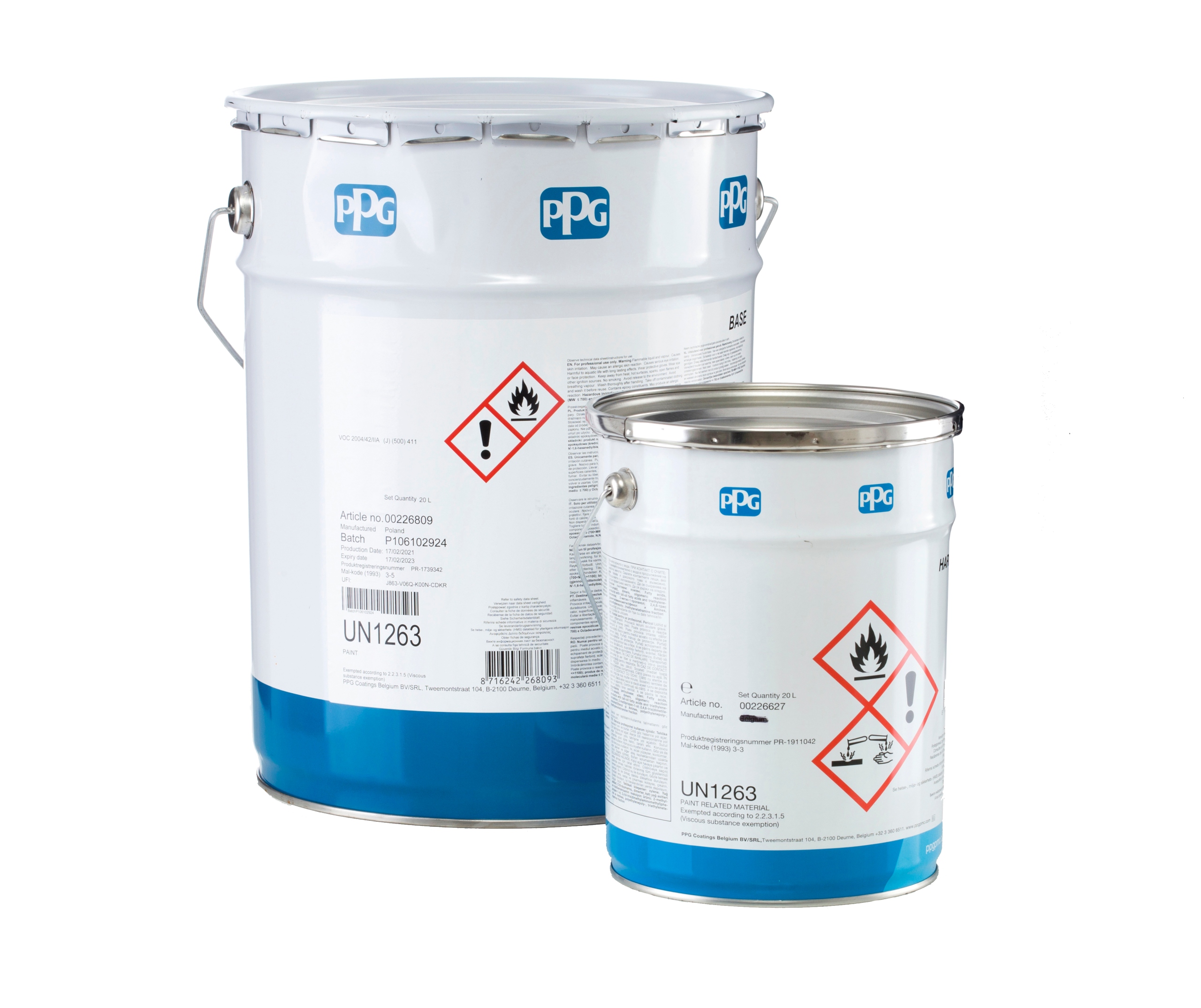 Farba Sigma betón, podlaha, garáž 20L Sigmafast 205 28 kg Ral 7004