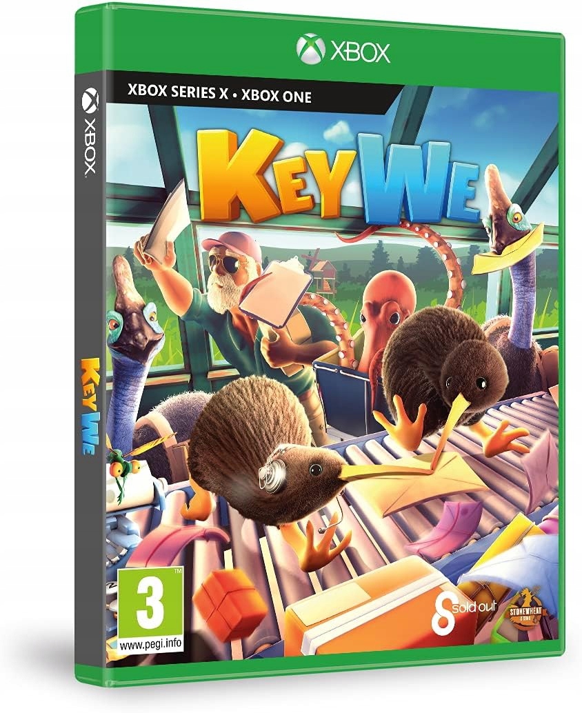 KeyWe Xbox One Series X zabawna gra logiczna na dwóch