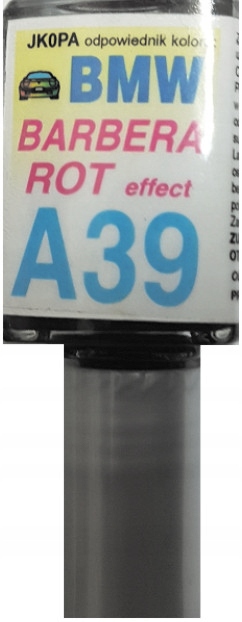 Bmw A39 Barberarot Lakier Samochodowy Zaprawka Do Rys 10 ML Ara