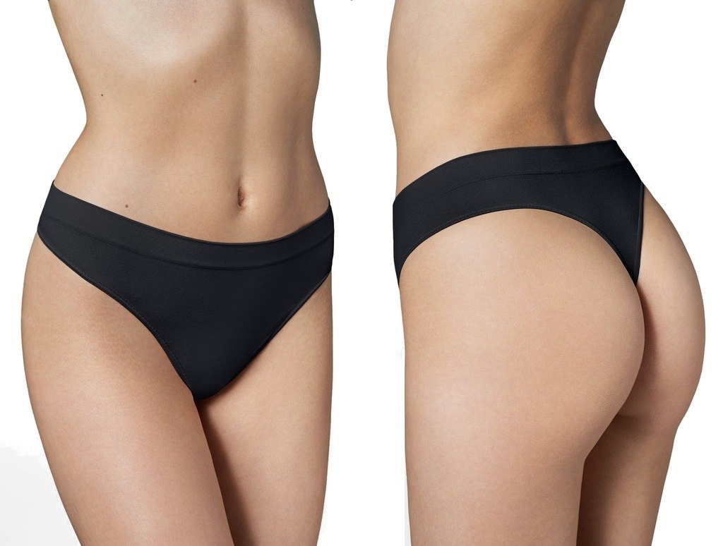 

Gatta Stringi Bezszwowe String LILI Czarne XL