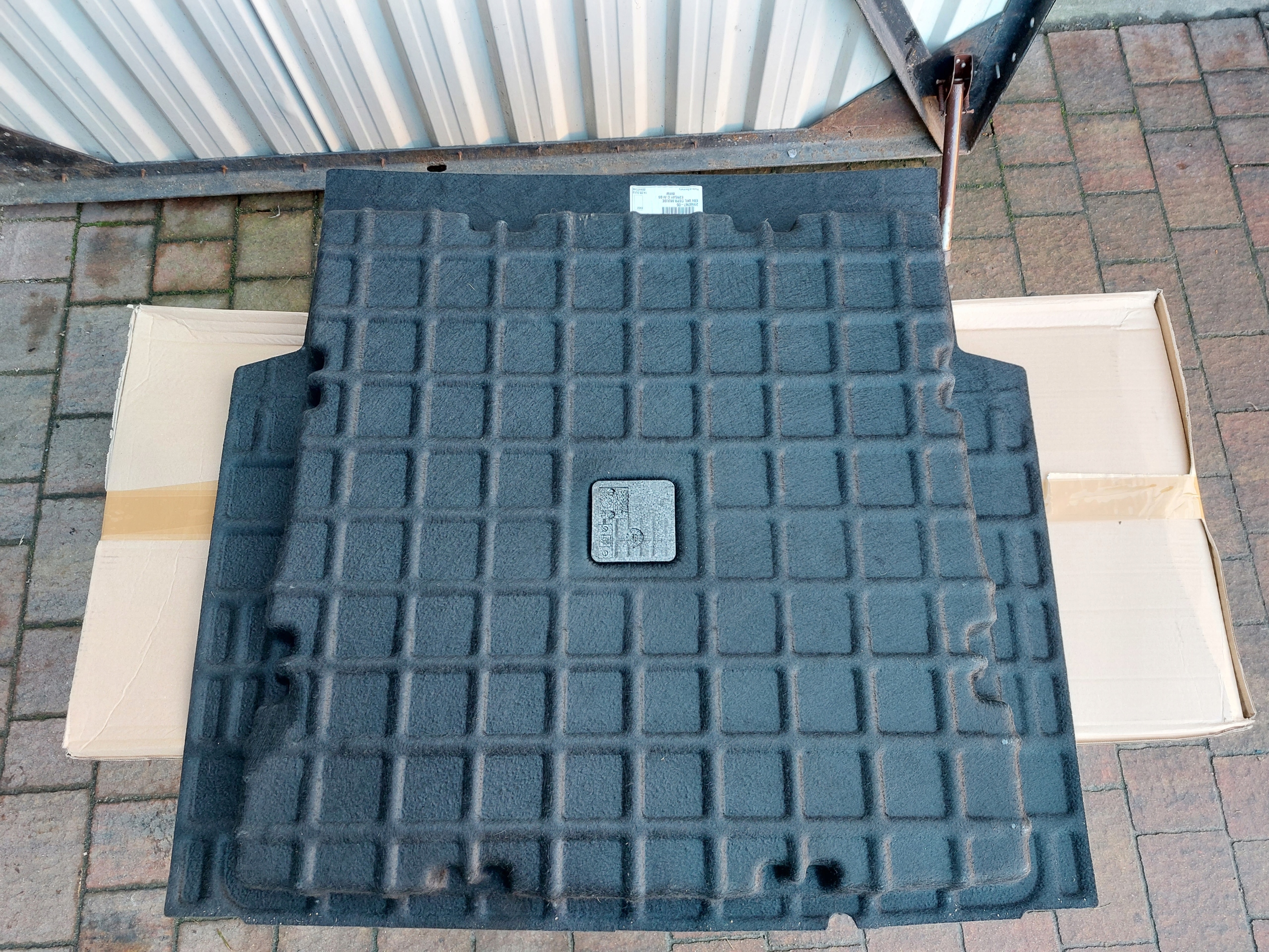 floor WKLAD mats boot BMW X1 E84