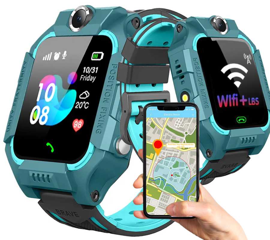 SMARTWATCH SIM PL LOKALIZATOR Zegarek GPS SMART WATCH Marka Inna marka