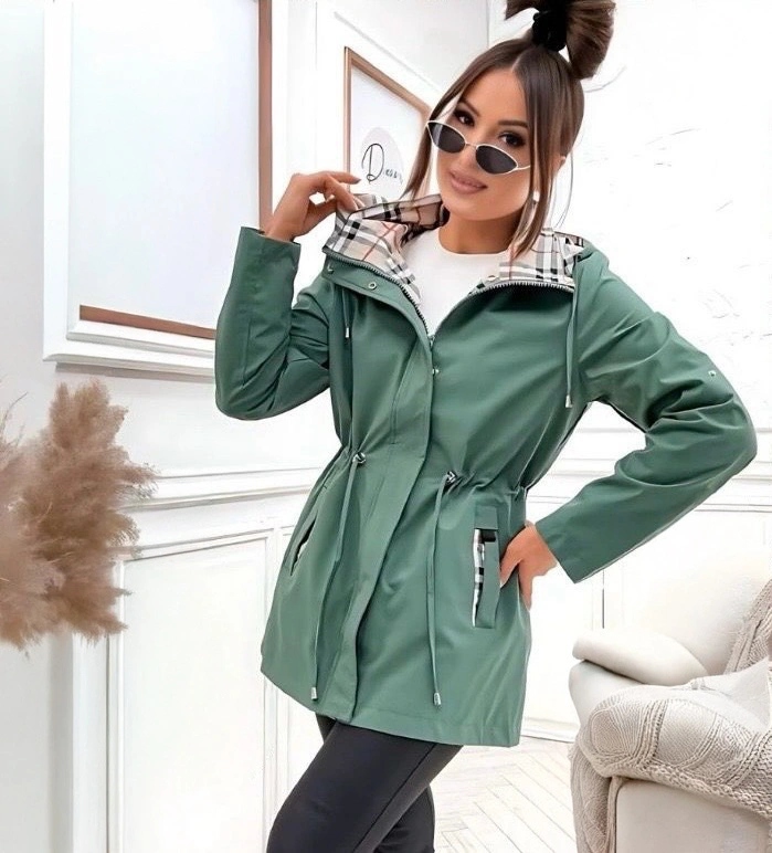 Bunda S Podšívkou KK60411 Zelená S (36)