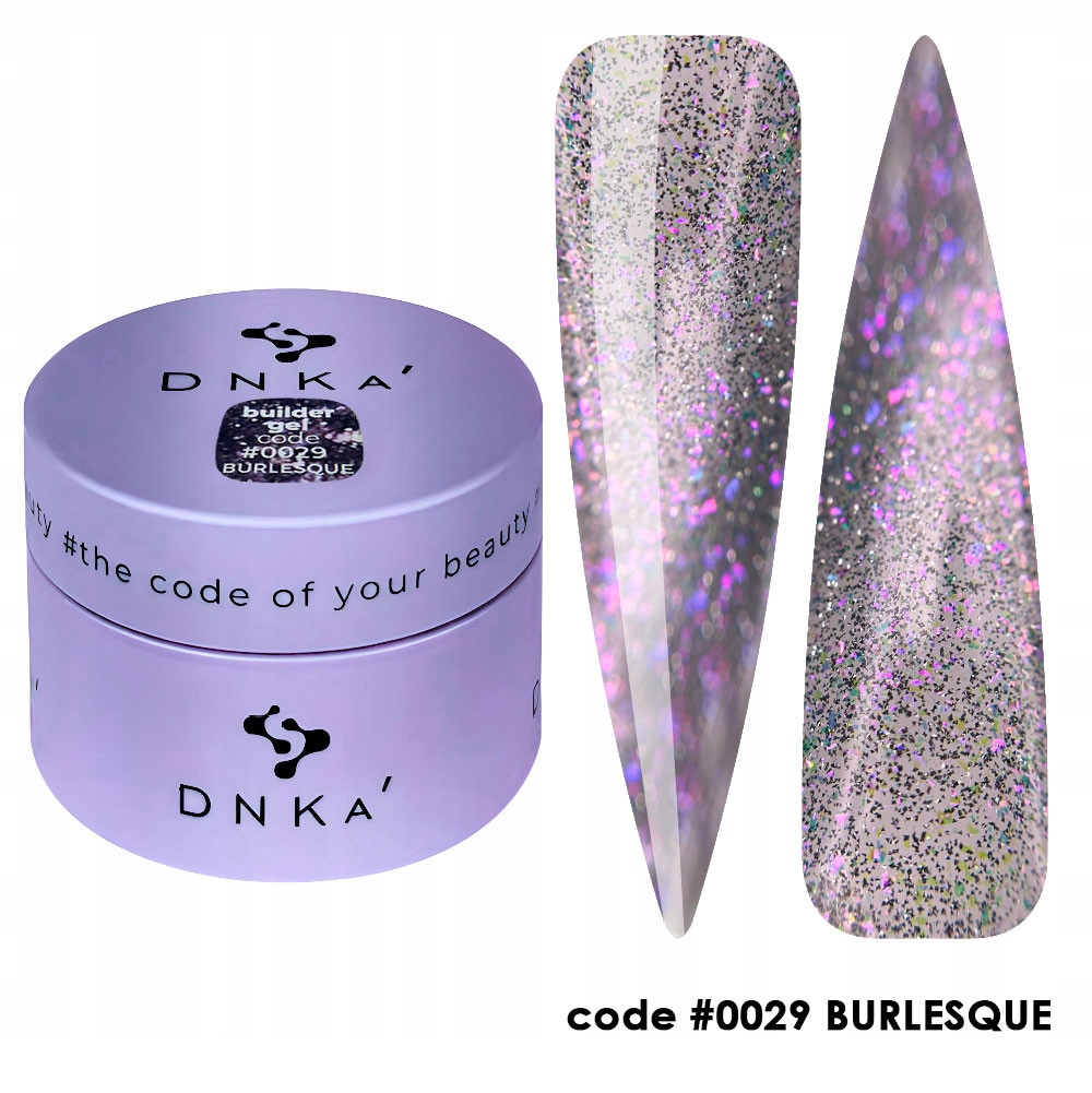 DNKa Builder Gel New Formula, 30 ml barva #0029 Burlesque