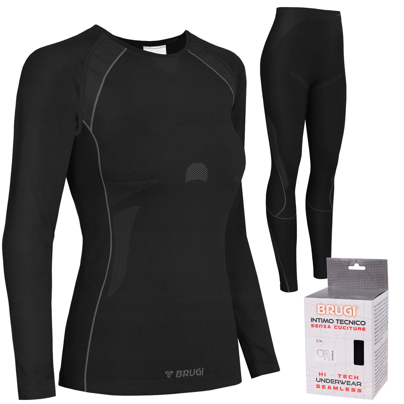 Dámské Termoaktivní Termoprádlo Brugi 2RCG, Rychleschnoucí, Velikost XL