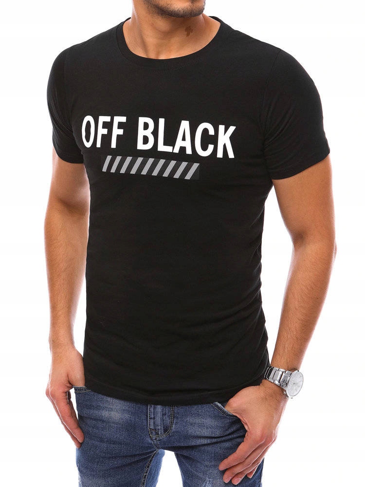 

Męska Koszulka T-shirt Z Nadrukiem roz. XL