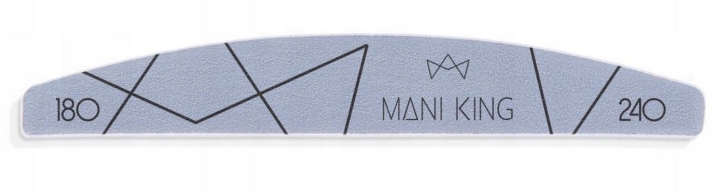 

Mani King Pilnik Półksiężyc Łódka 180/240 Manicure