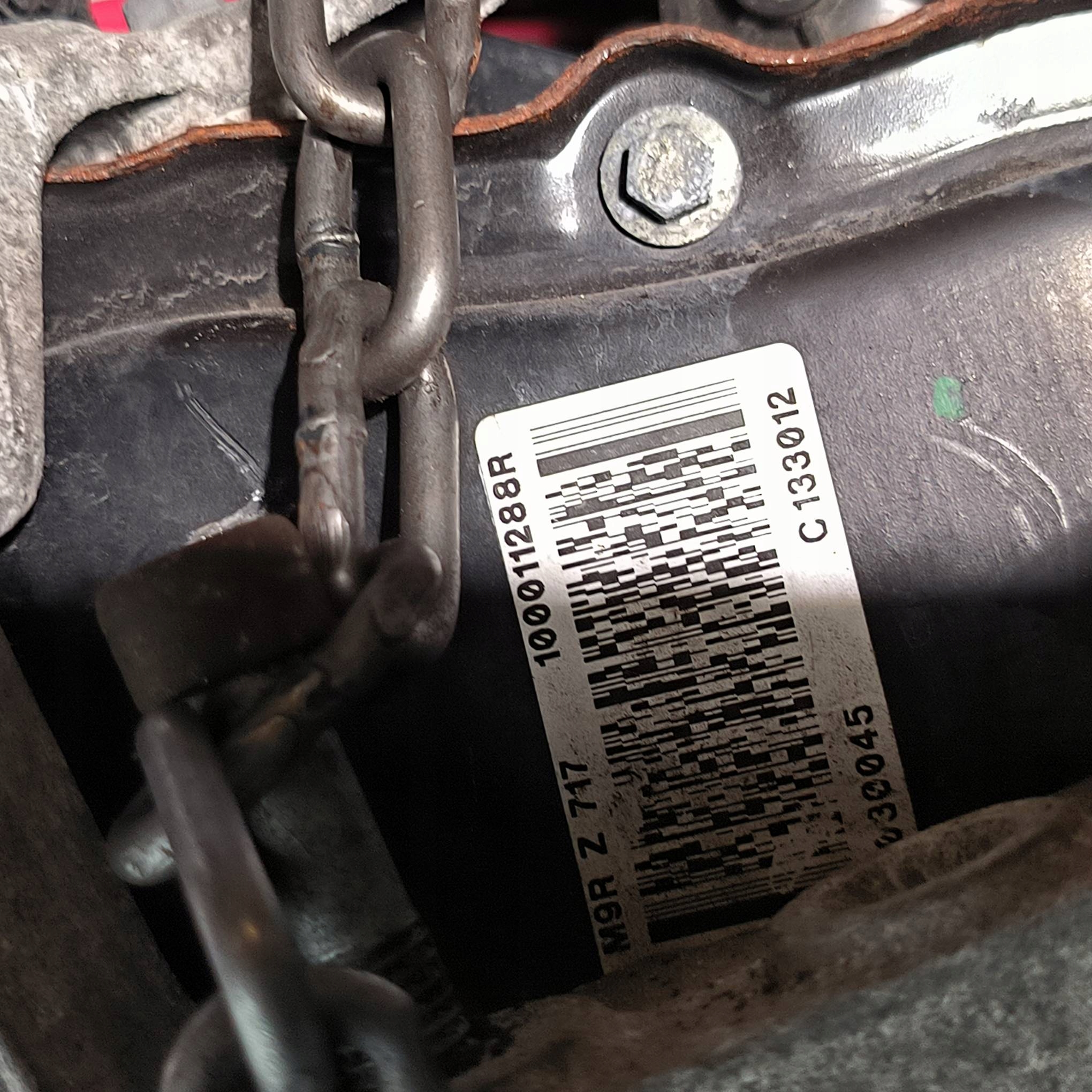 engine M9RZ717 2.0 DCI M9R Z717 RENAULT TRAFIC III