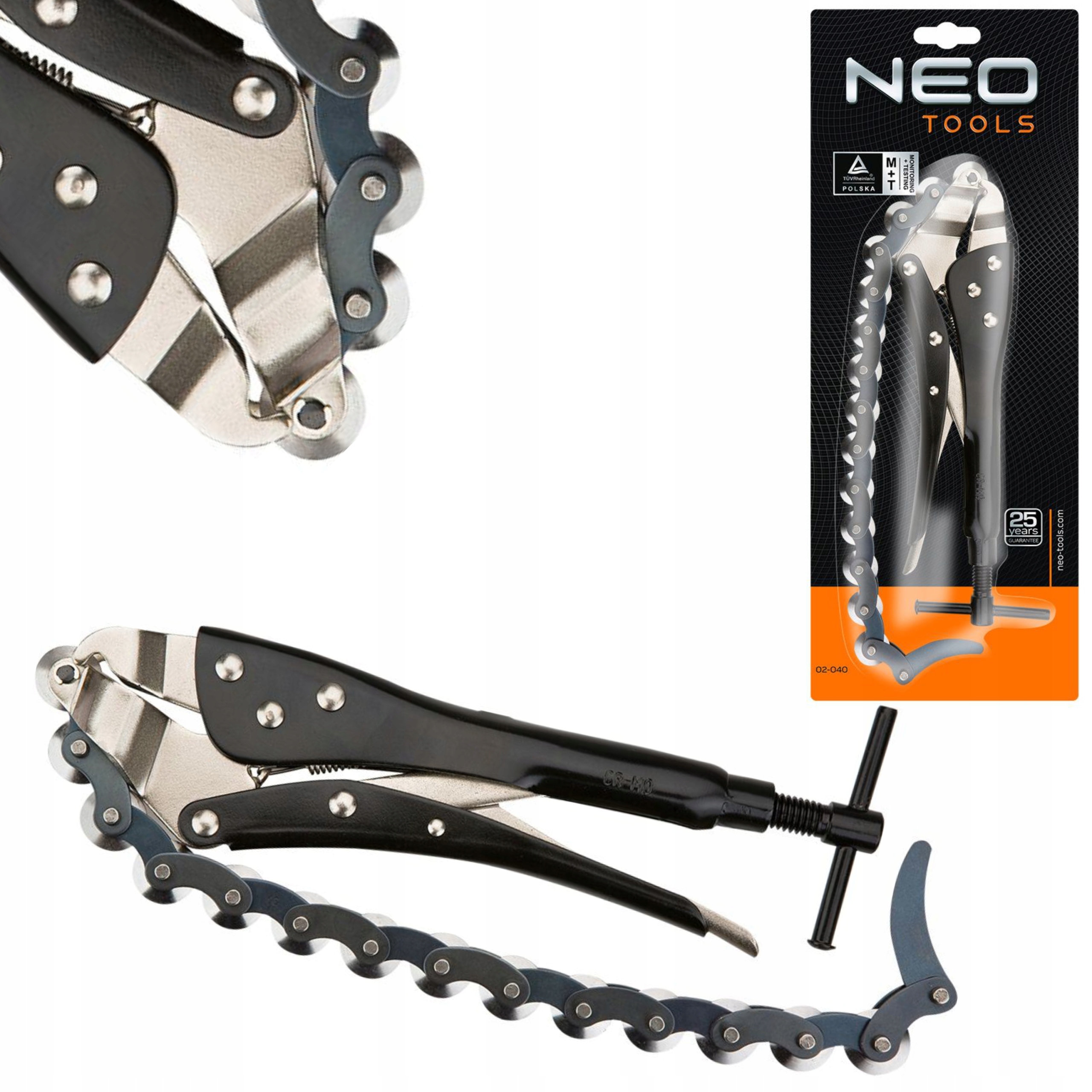 Reťazová Rezačka pre výfukové potrubia 19-83 mm Neo