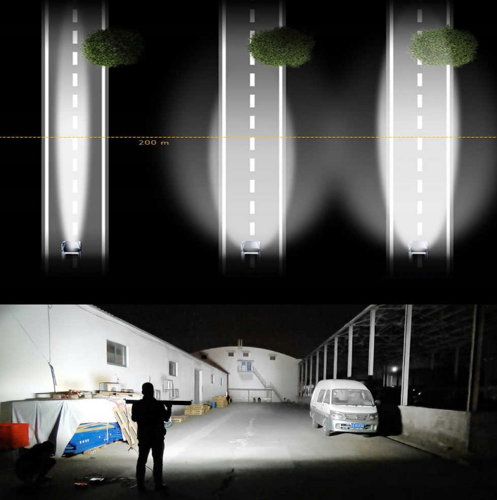 PANEL LED LAMPA ROBOCZA HALOGEN 1248W 12 24V 120cm Parts manufacturer Other