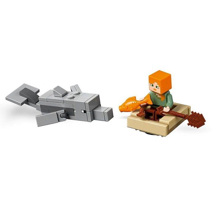 LEGO MINECRAFT PRZYGODA NA STATKU PIRACKIM 21152 Bohater Inny