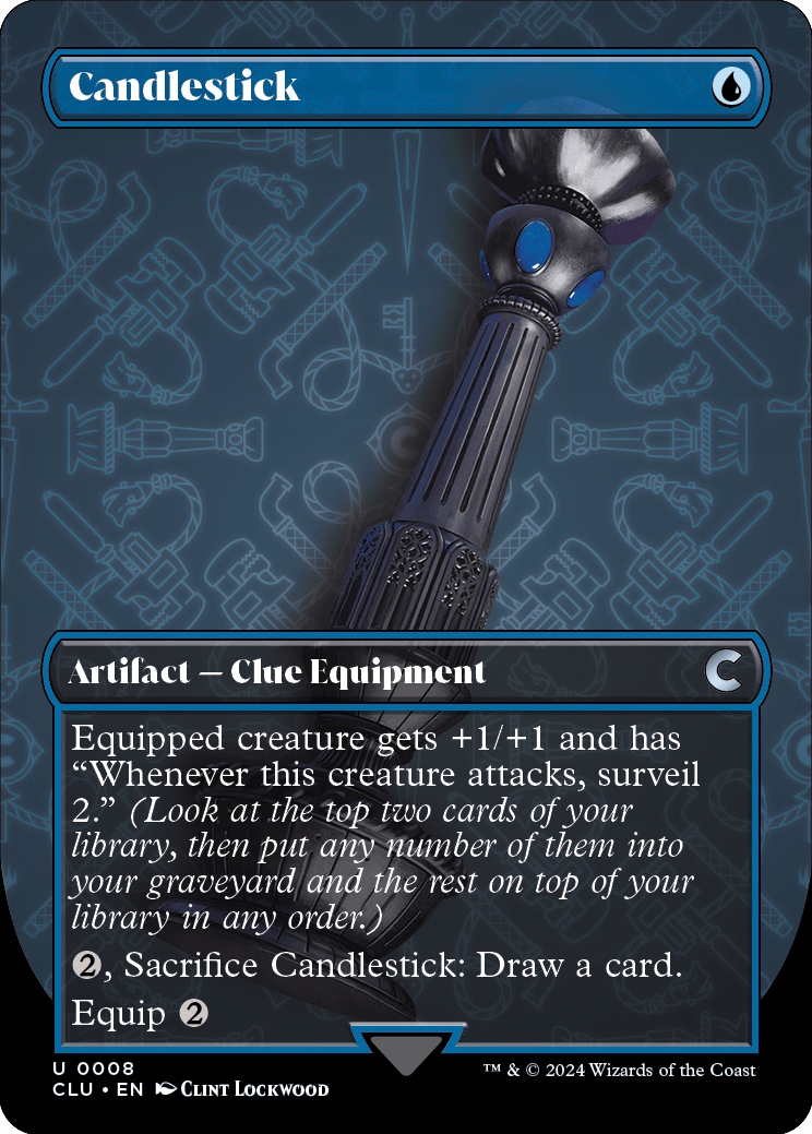 Mtg 2x Candlestick *Borderless* (u)