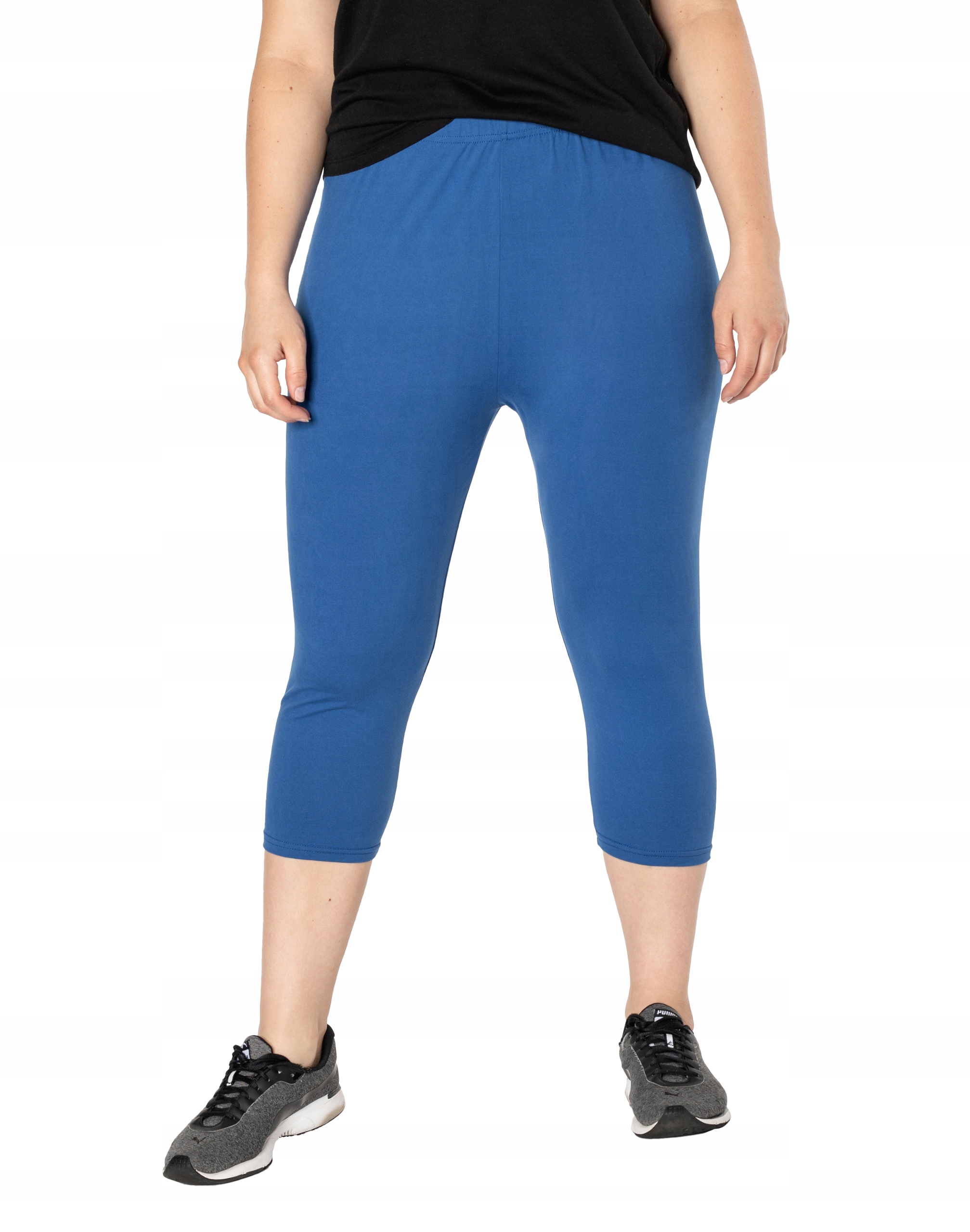 

Duże Leginsy Getry Damskie Bambusowe 3/4 733-7 8XL