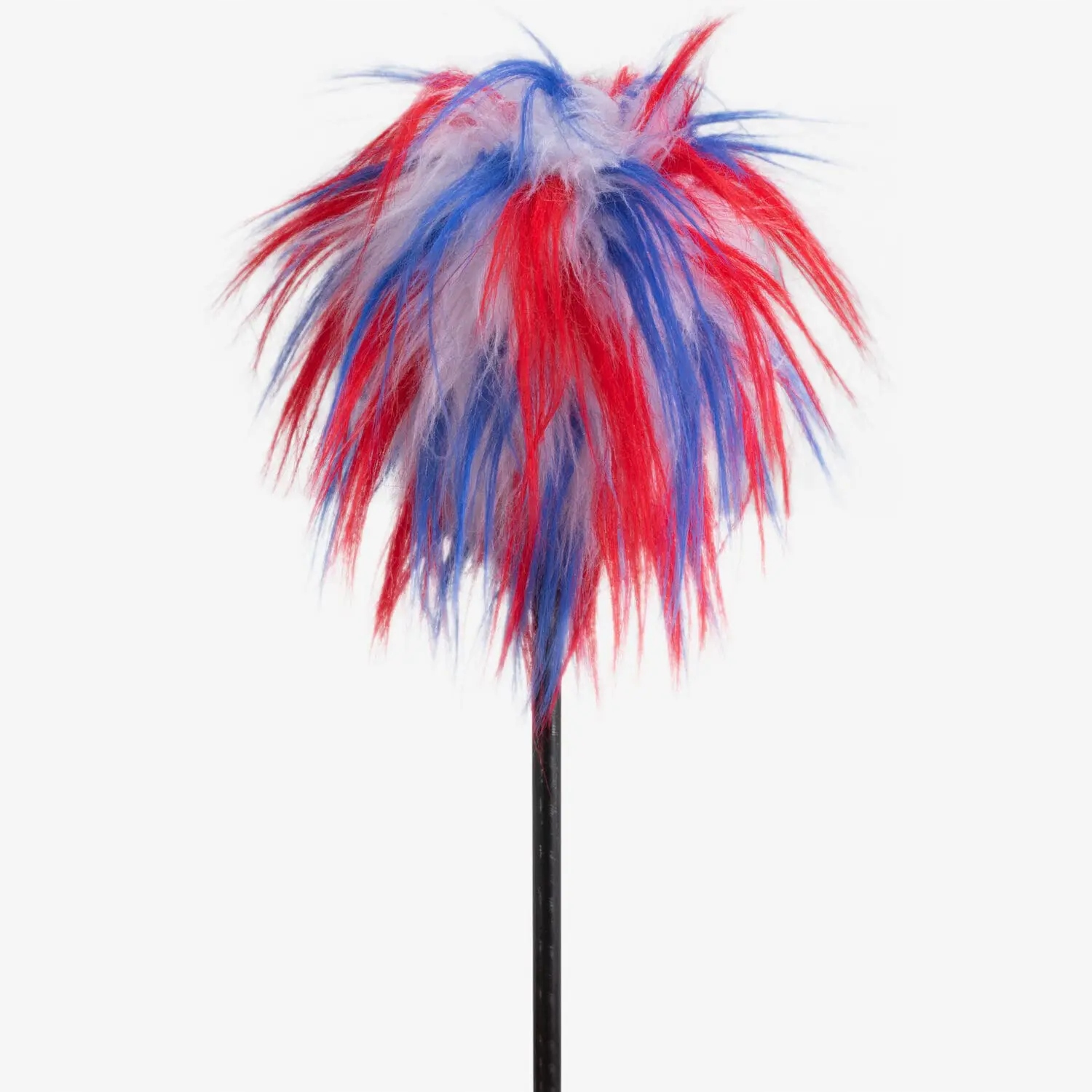 Danmar 209RWB Kožešinový bič pro ústřednu (modro-bílo-červený)