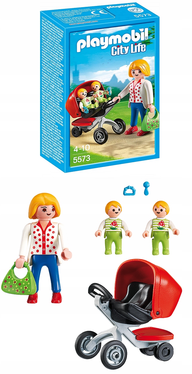

Playmobil City Life 5573 Mama z podwójnym wózkiem