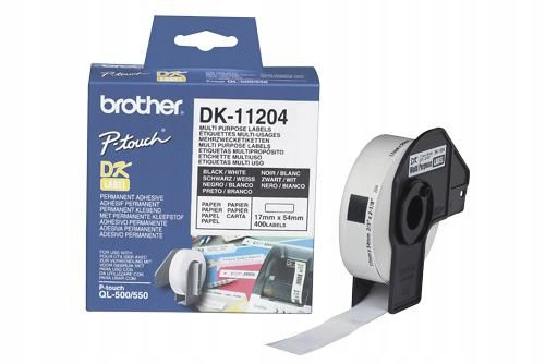 Brother Multi Purpose Labels 17x54mm, DK11204