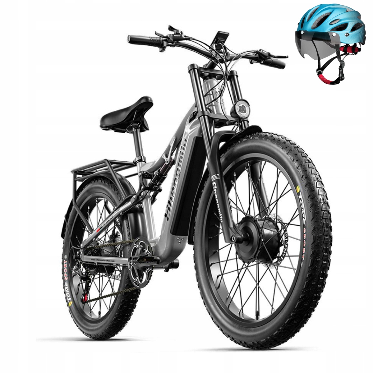 Shengmilo S600 Elektrické vozidlo 2000W 48V 17.5AH 45KM/H eMTB 160N. 26"