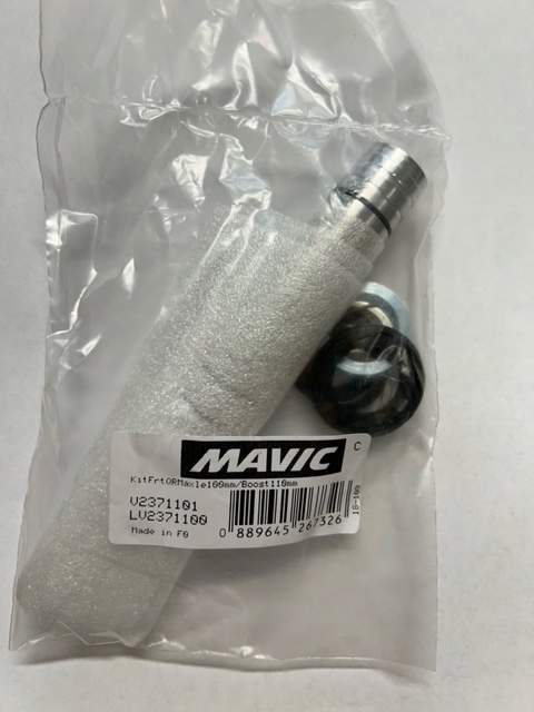 OŚ MAVIC PRZÓD DO KÓŁ CROSSRIDE/AKSIUM DISC (2015+) QR 100mm / BOOST 110 mm