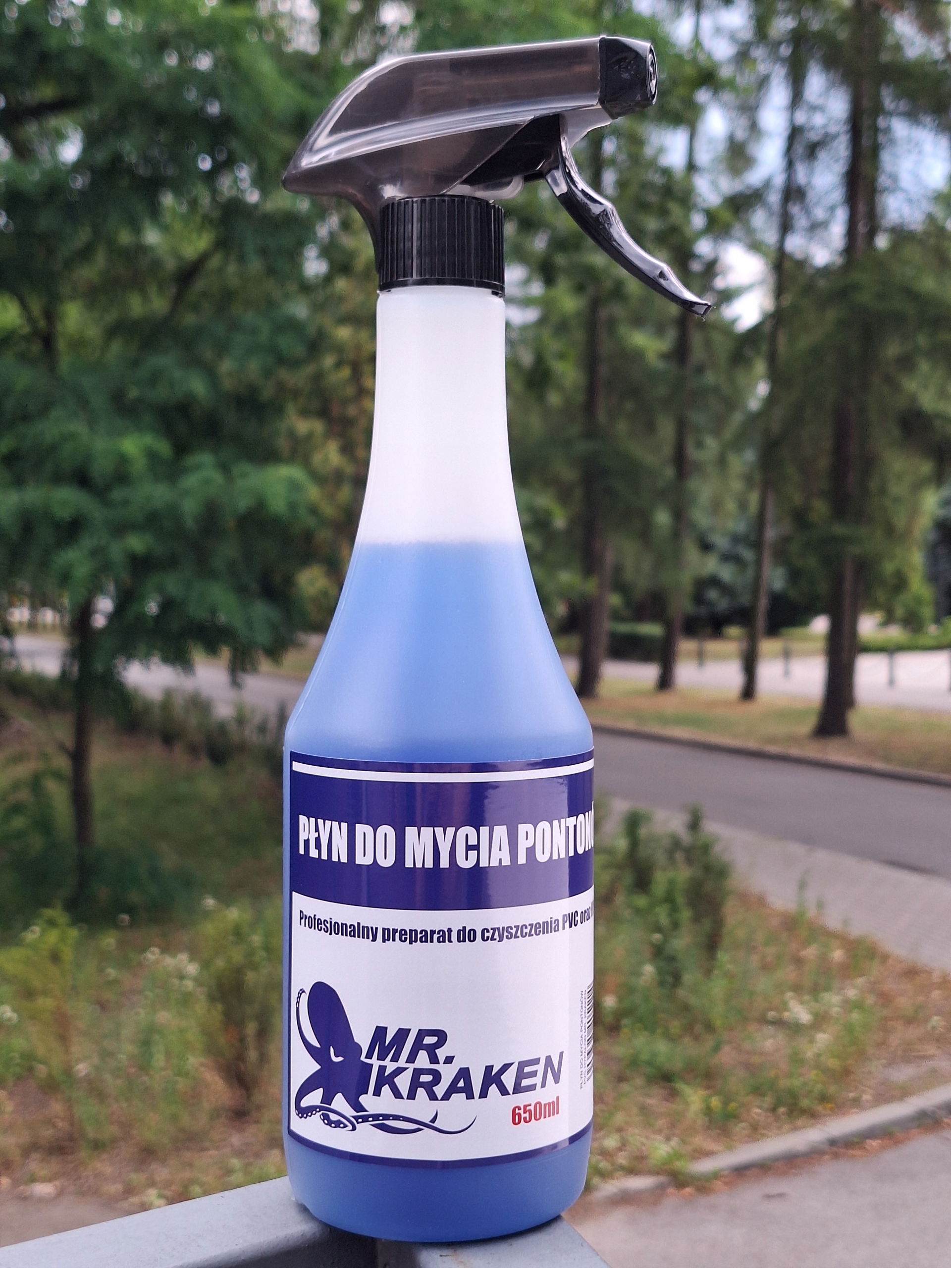 Mr.kraken Płyn Do Czyszczenia Mycia Pontonów 650ML Pvc Hypalon