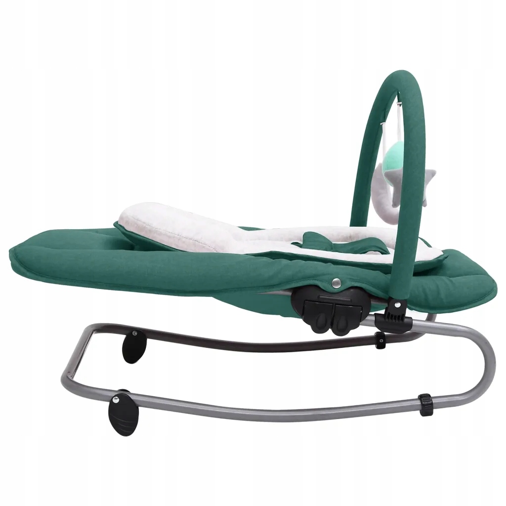 Bujaczek niemowlęcy, zielony, stalowy Szerokość produktu 46 cm