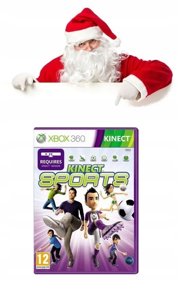 KINECT SPORTS Sezon 2; Kinect ADVENTURES; DANCE CENTRAL; JUST DANCE 4; DANCE CENTRAL 3; KINECT SPORTS Xbox 360 pudełkowa