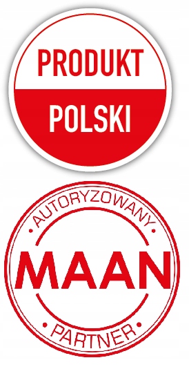 Okap Kuchenny KOMINOWY MAAN Mix 60cm Biały przyścienny LED Cichy Mocny Waga produktu 9 kg