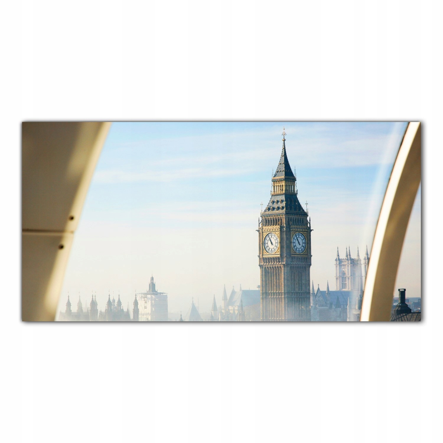 Londýn Big Ben Hodiny 140x70 Kuchyňské skleněné panely