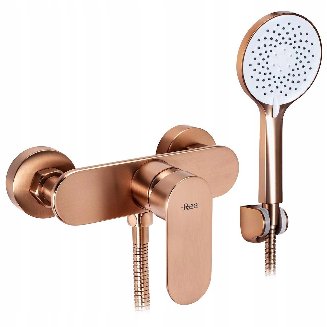 Sprchová Baterie Drop Měď Kartáčovaná