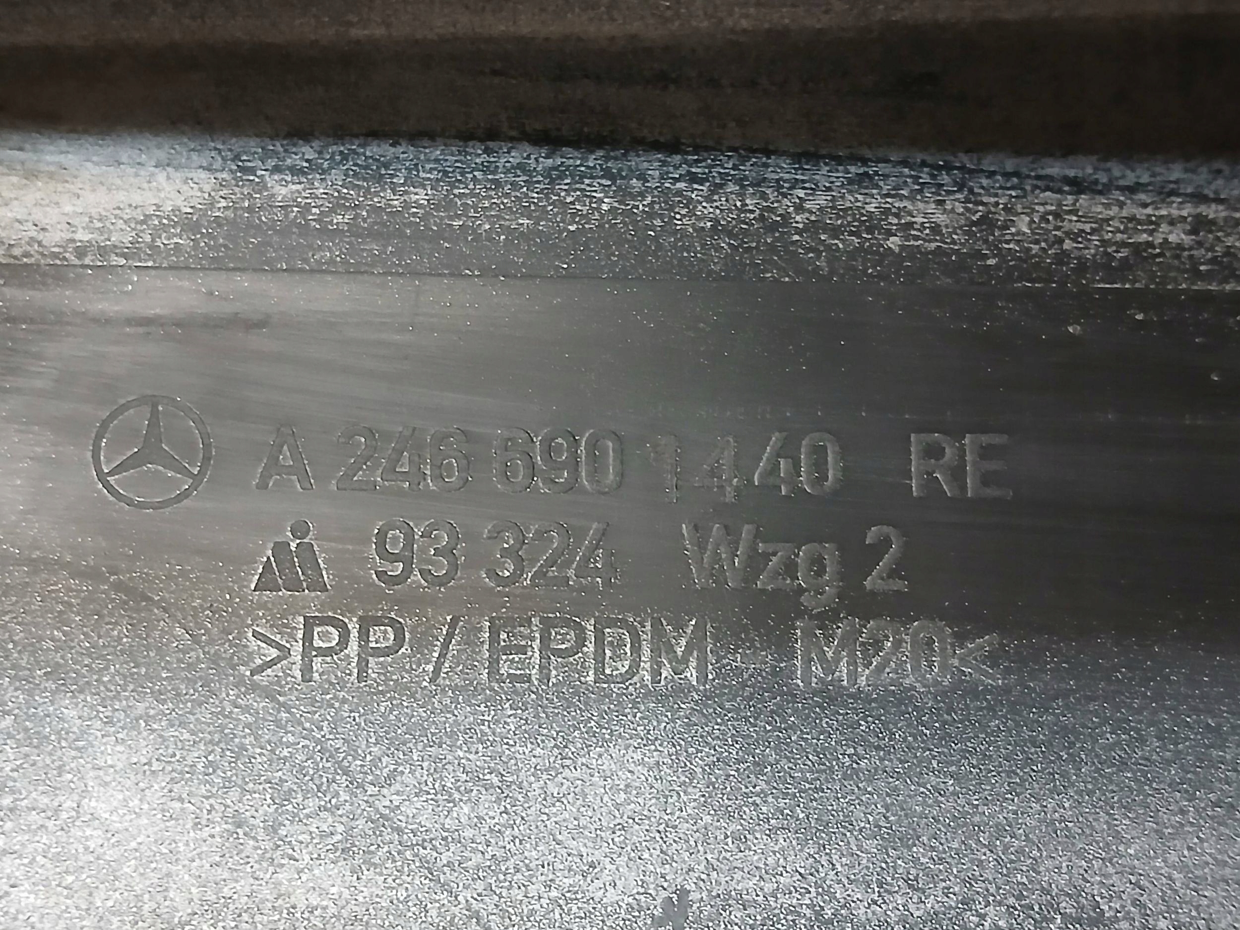 threshold moulding threshold right cap MERCEDES B KLASA W246 A2466901440