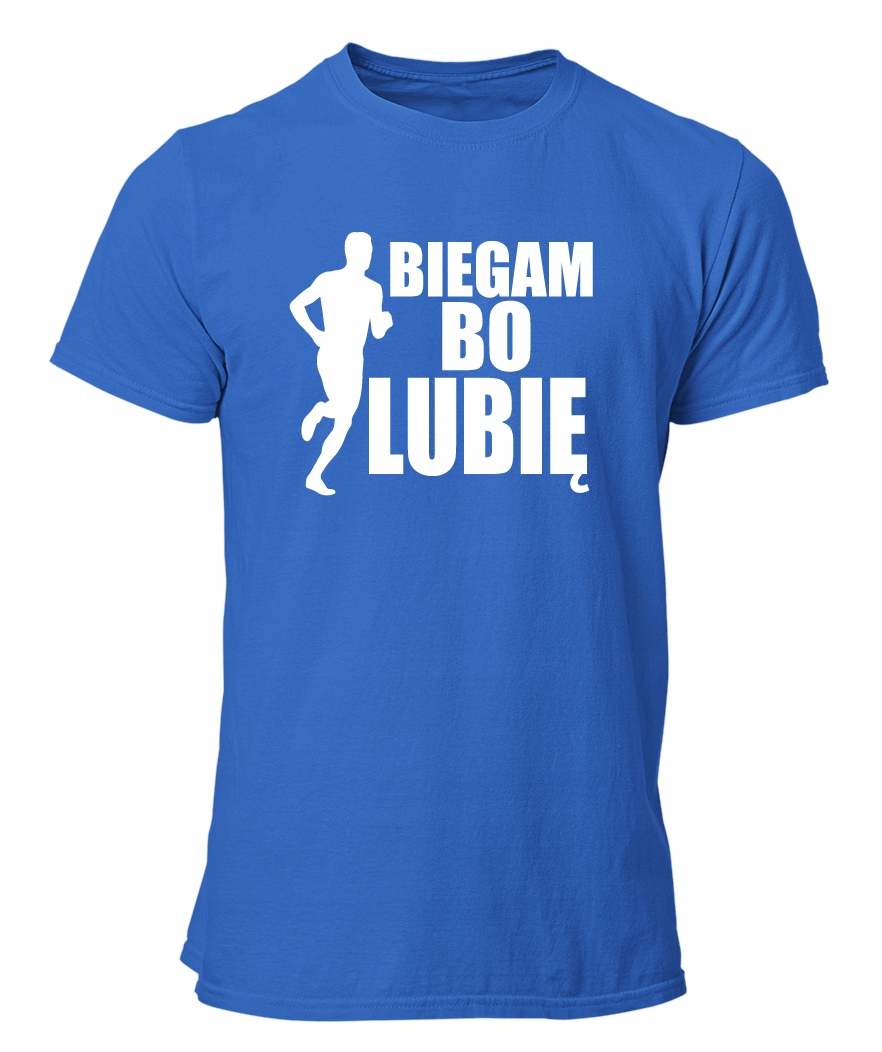 

Koszulka męska Biegam Bo Lubię hobby XL