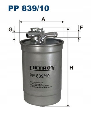 

Filtron Pp 839/10 Filtr paliwa
