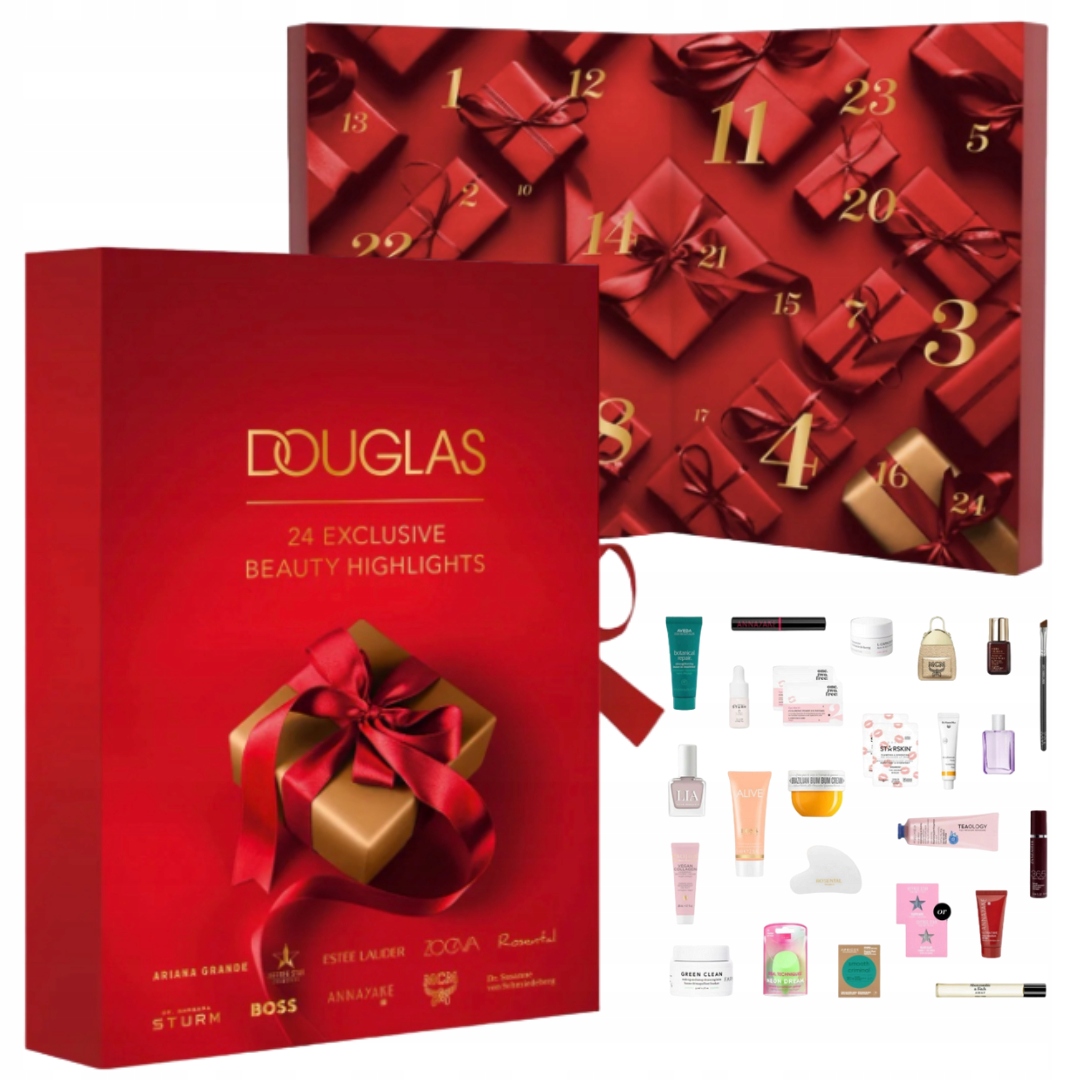 24 DOUGLAS KALENDARZ ADWENTOWY EXCLUSIVE WOMEN 12868166288 - Allegro.pl