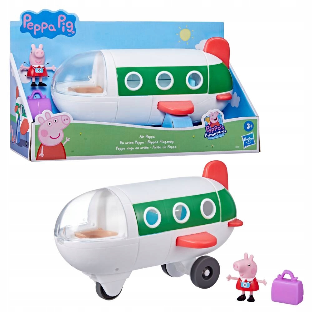 

Hasbro Świnka Peppa Zestaw Samolot + figurka F3557