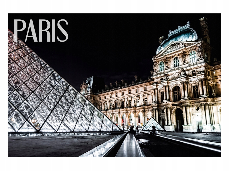 

Paryż Musée du Louvre Plac Magnes na lodówkę