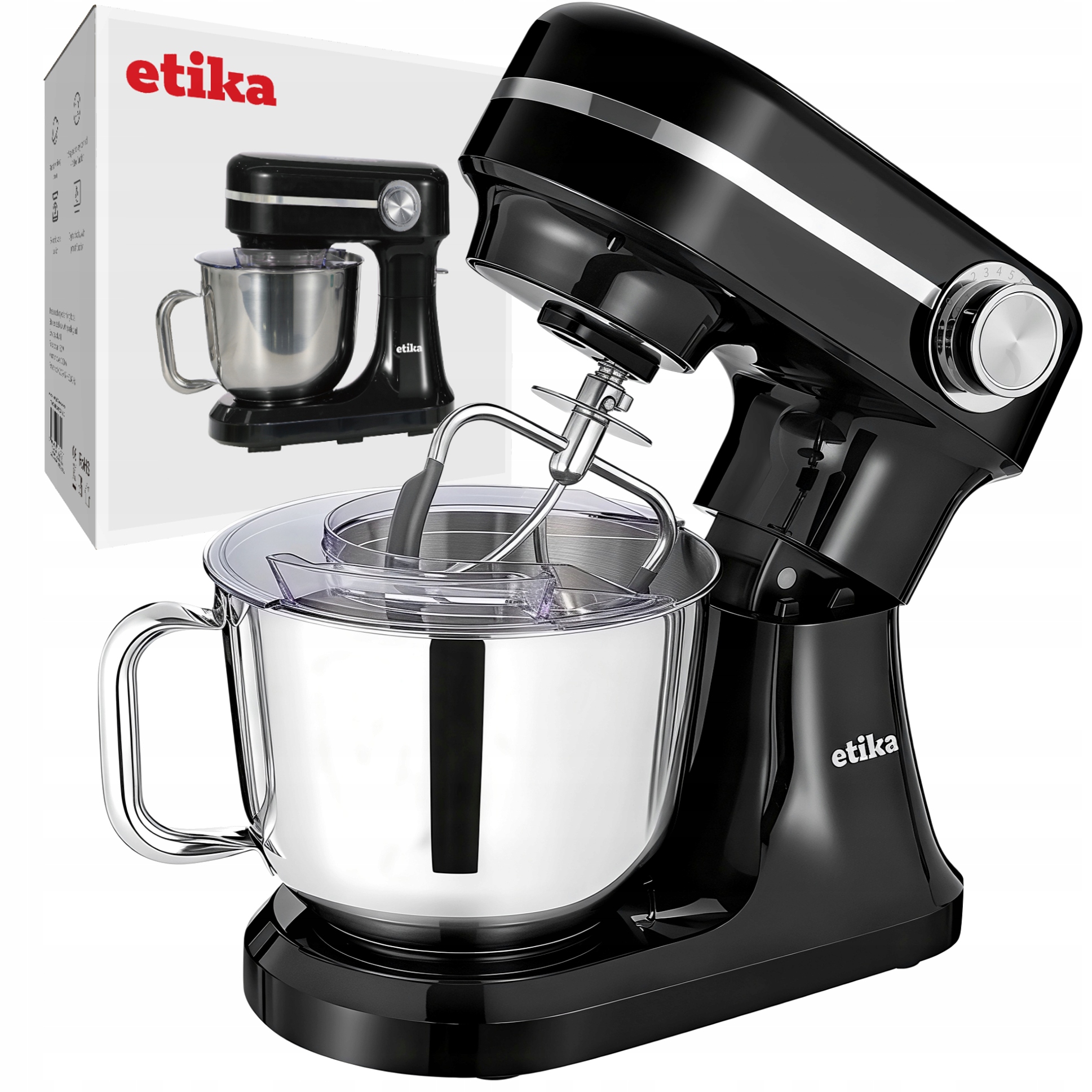 Planetární Kuchyňský Mixér S Kovovou Mísou 3000 W, Profesionální, Výkonný