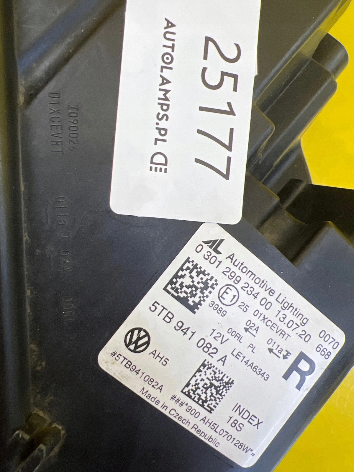 light right VW Touran III 5TB Full Led 5TB941082A