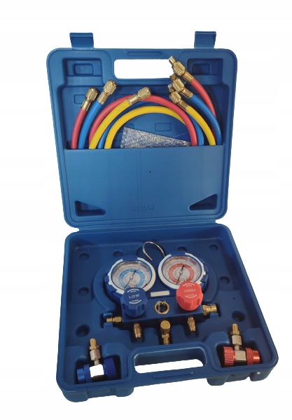 Набор манометров R134 с быстроразъемными муфтами MG-2-R134a