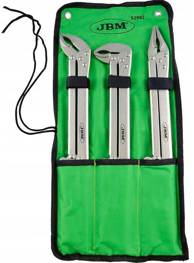 Kleště Upínací Morsa 3ks Extra Dlouhé 340-370 mm Jbm D.52982