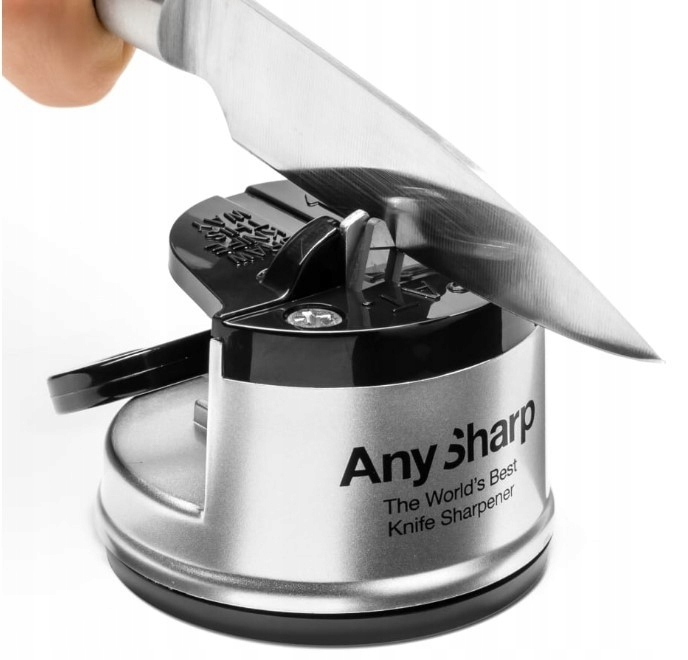 Ostrzałka Any Sharp classic srebrna osełka do noży Marka AnySharp