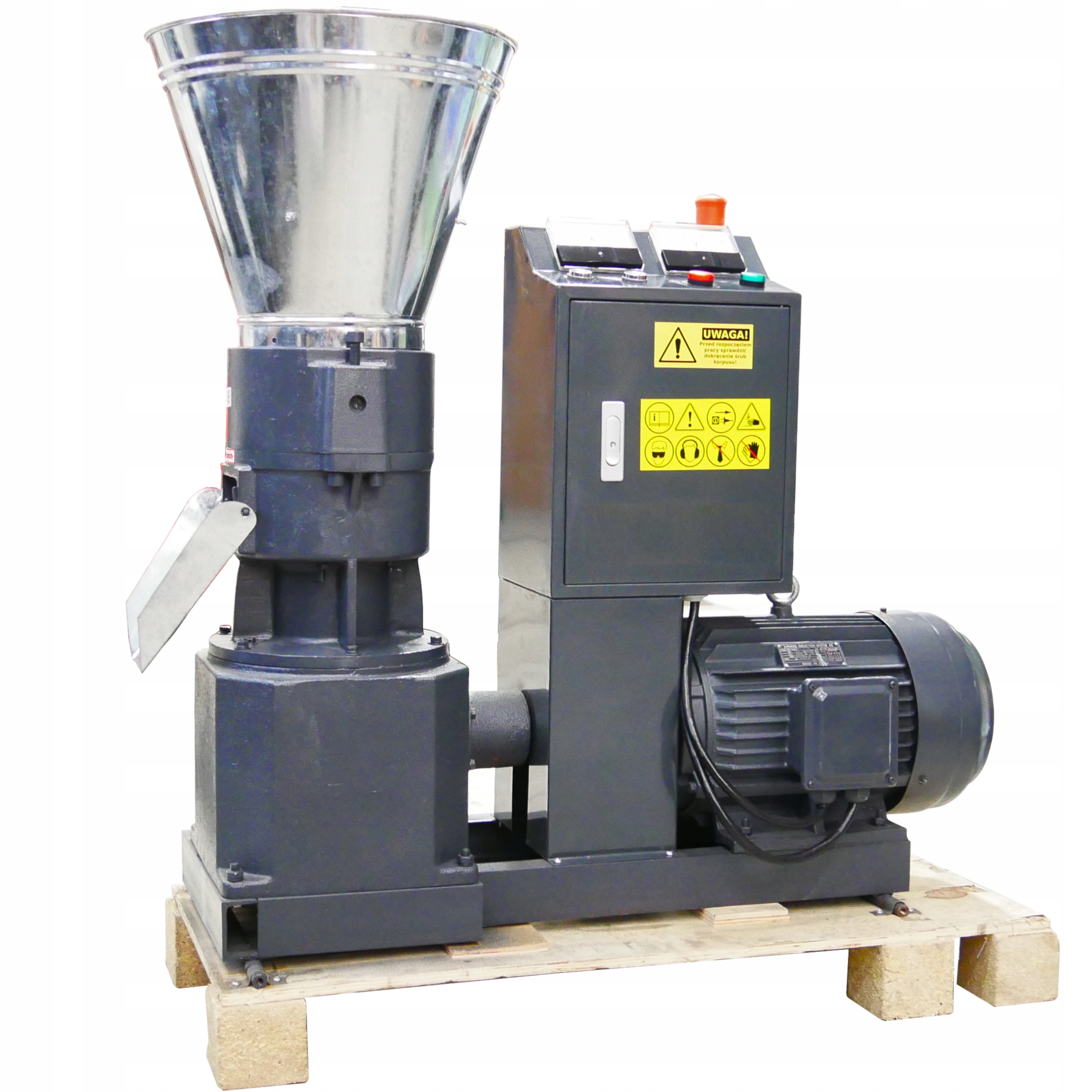PELLECIARKA 7,5 KW DO 150 KG/H DO GOSPODARSTWA DOMOWEGO NA WŁASNY UŻYTEK