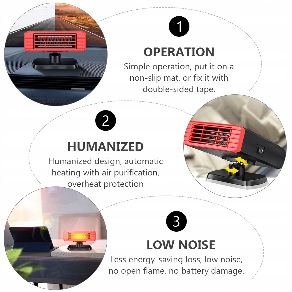 OGRZEWANIE SZYBY PRZEDNIEJ ODSZRANIANIE SAMOCHODU PRZESTRZEŃ KEMPINGOWA Marka inny