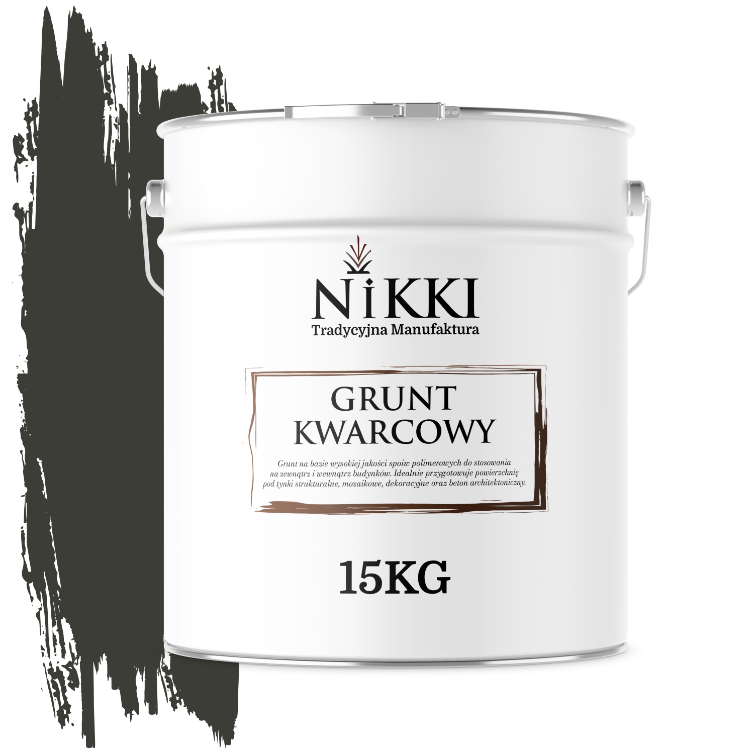 Základný Náter Pod Dekoratívnu Omietku Grafitová Transparentná Mika D924 15KG