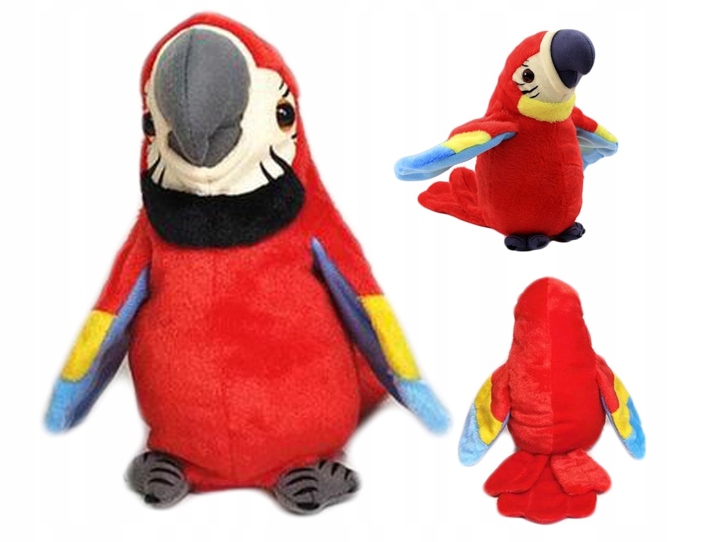 INTERAKTYWNA PAPUGA POWTARZA GADA PRZEDRZEŹNIACZ