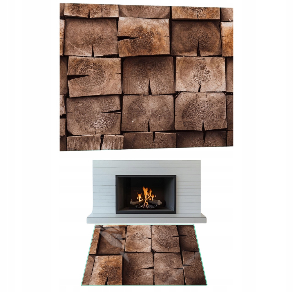 Sklo Pod Krb Tvrzené Sklo Podstavec Rozměr 65x60 cm s Grafikou Bale